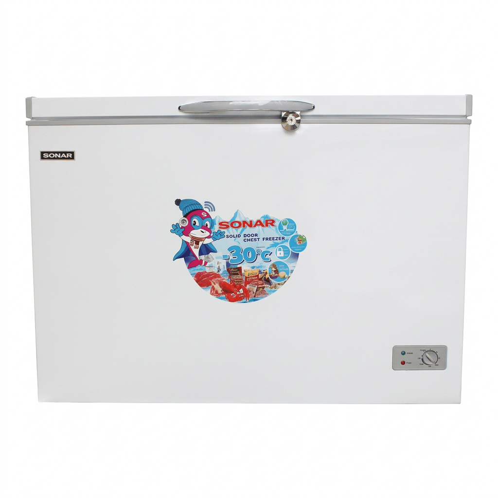 ตู้แช่แข็งฝาทึบ SONAR BD-308L 300 ลิตร 10.5 คิว สีขาว_0